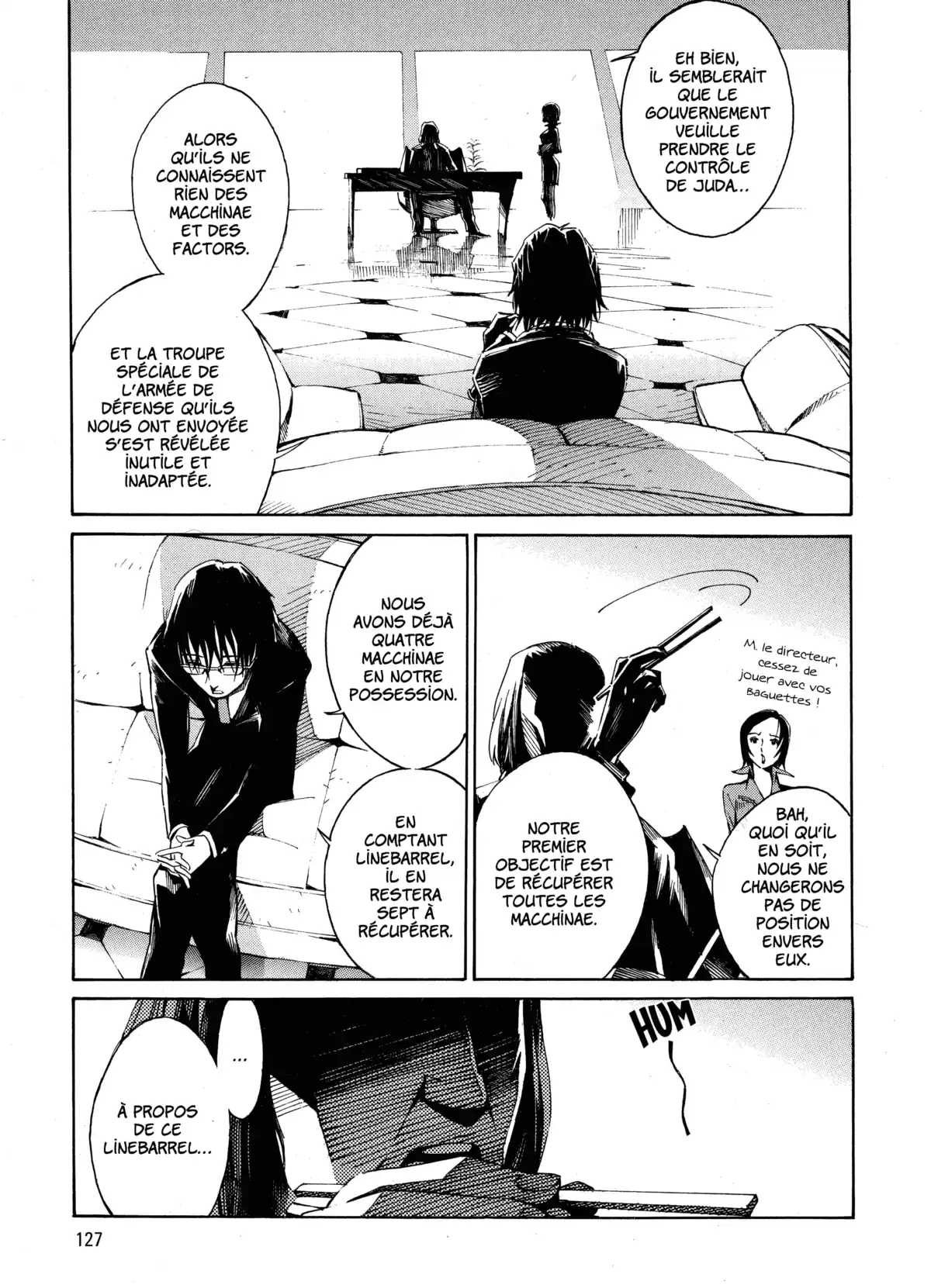 Kurogane no Linebarrels Volume 1 page 124