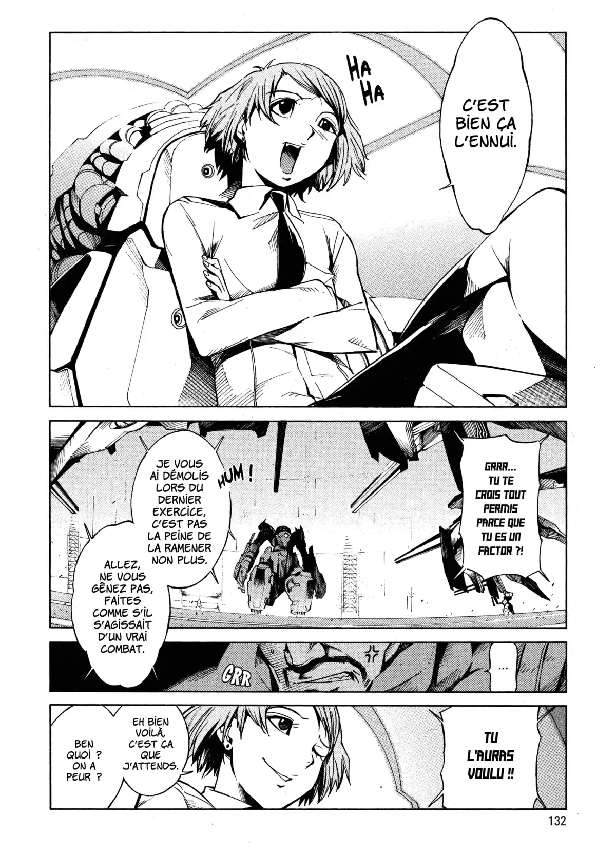 Kurogane no Linebarrels Volume 1 page 129