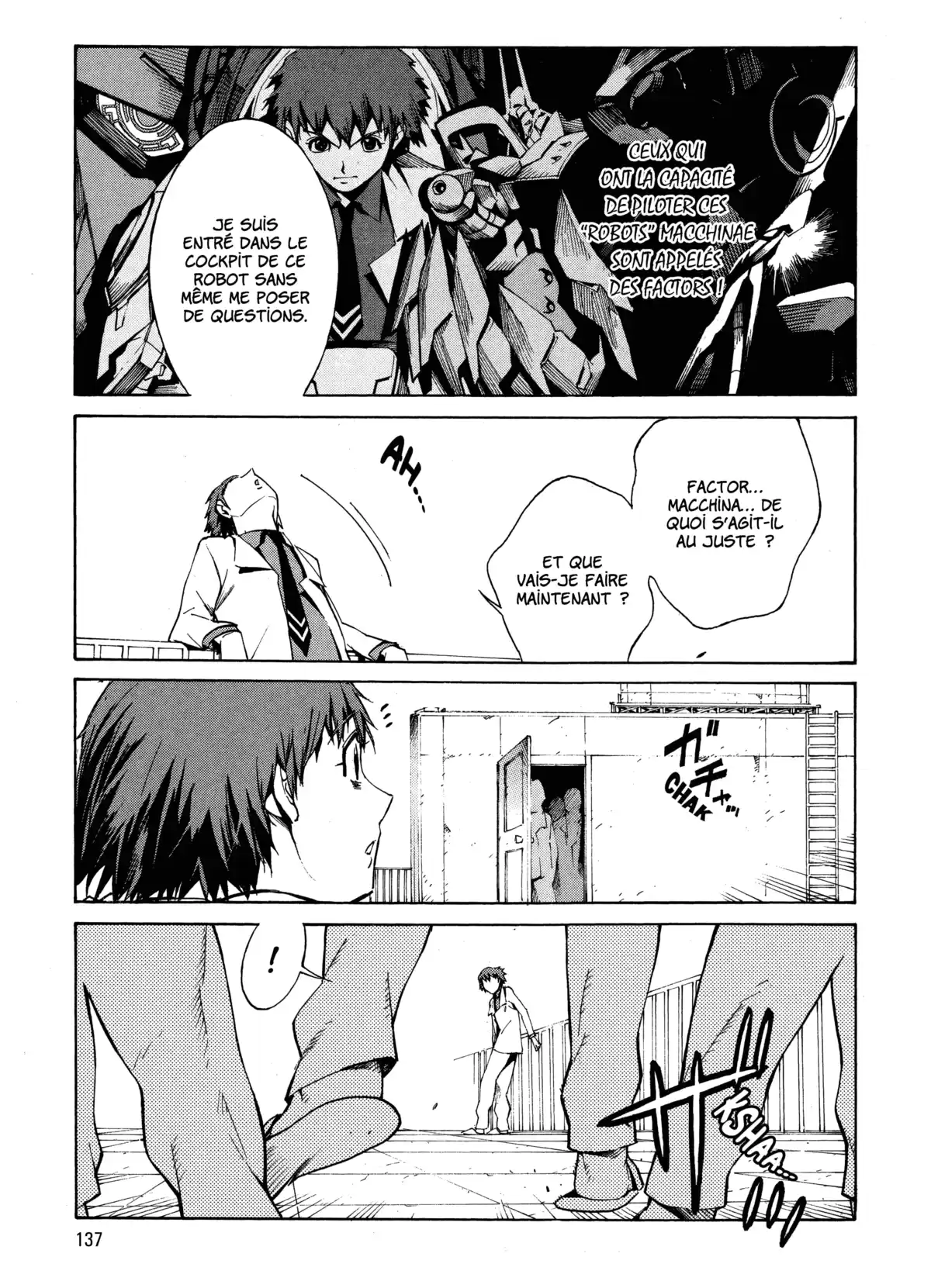 Kurogane no Linebarrels Volume 1 page 134