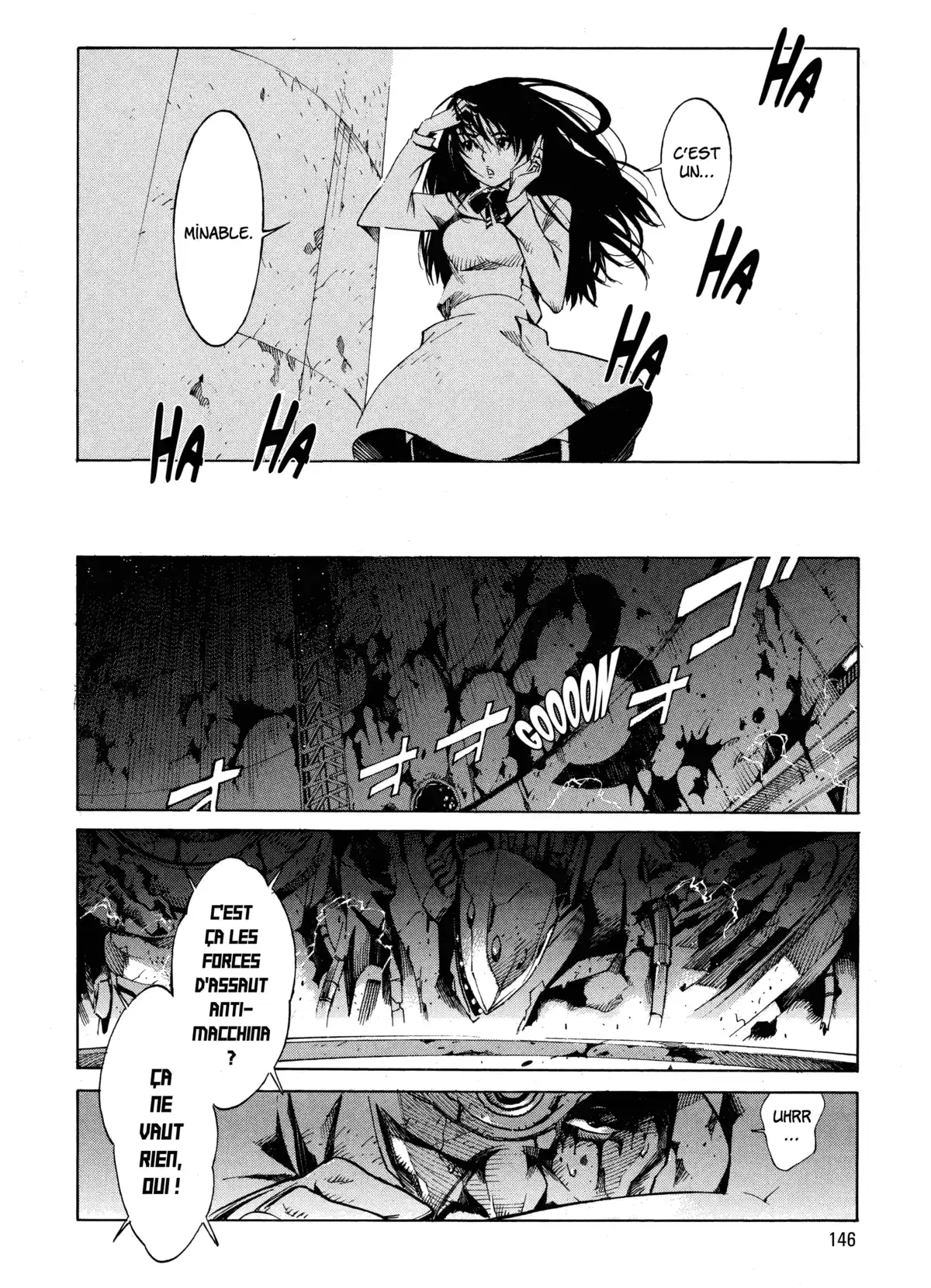 Kurogane no Linebarrels Volume 1 page 142