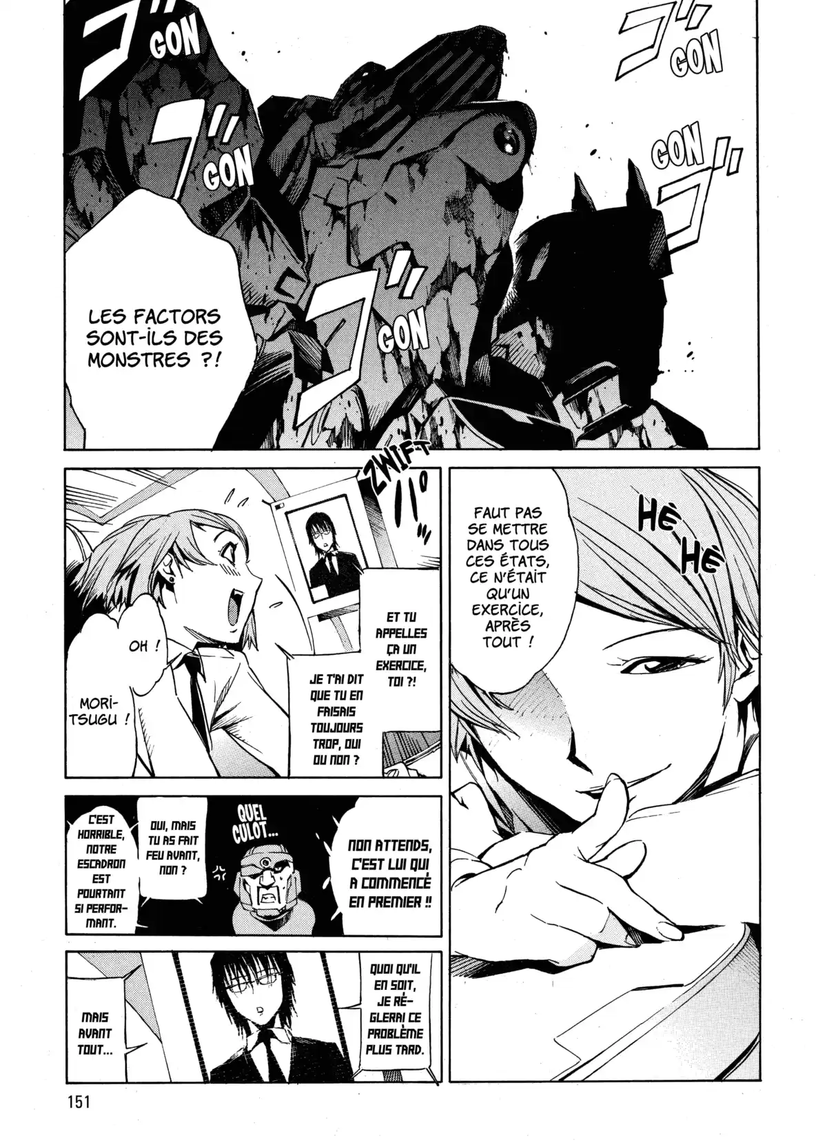 Kurogane no Linebarrels Volume 1 page 146