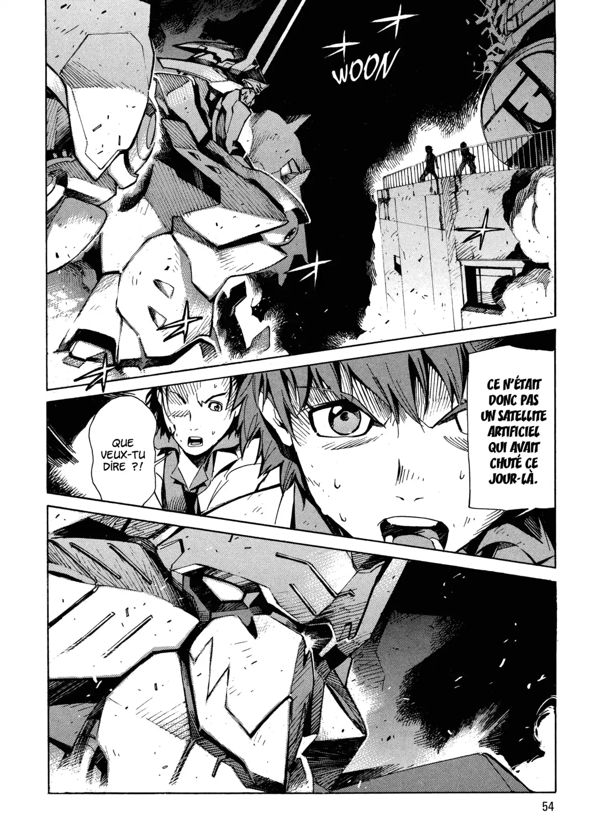 Kurogane no Linebarrels Volume 1 page 54