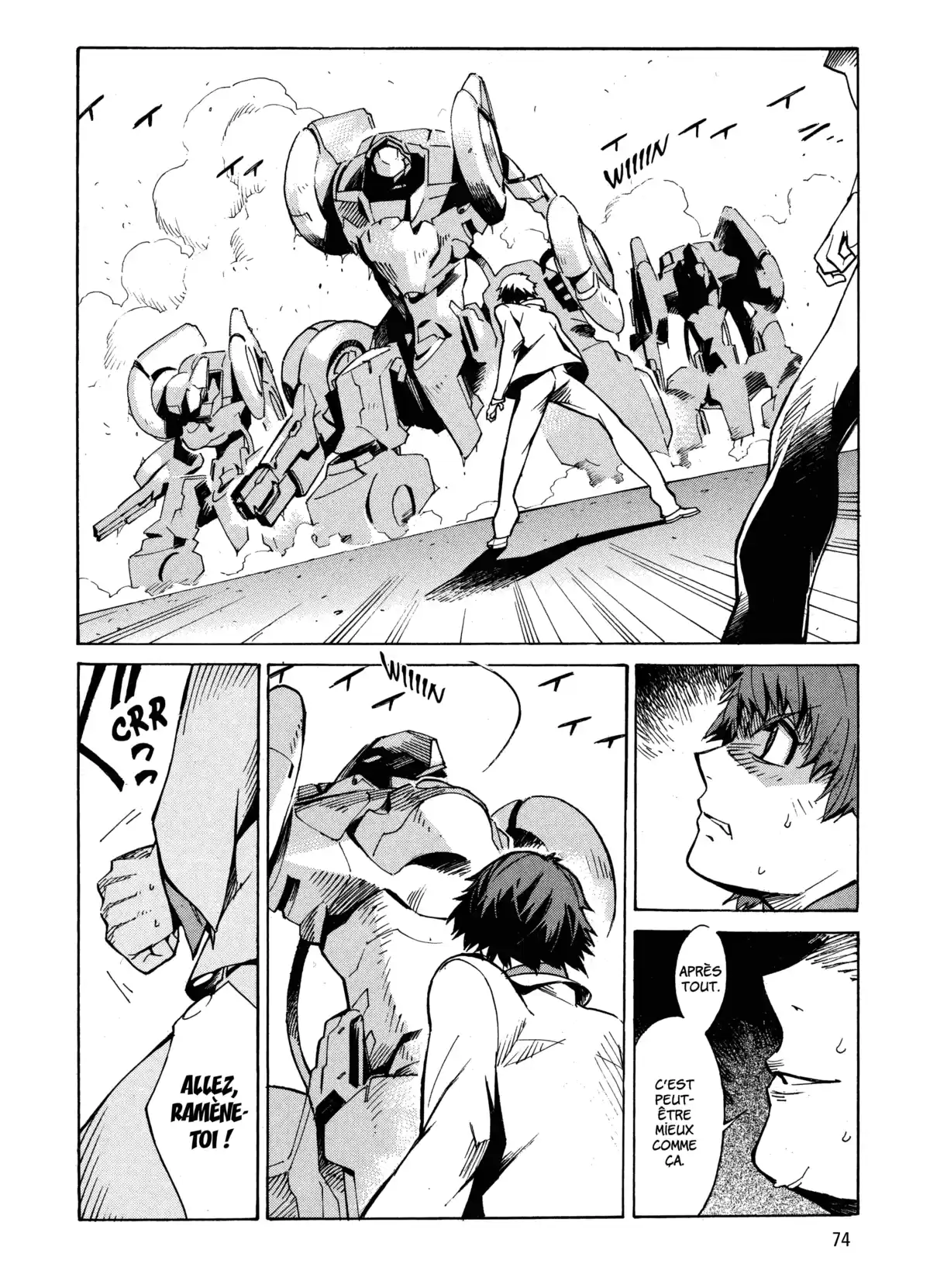 Kurogane no Linebarrels Volume 1 page 74