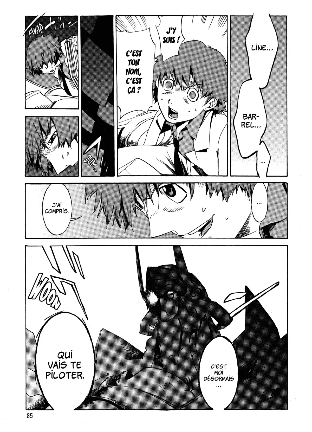 Kurogane no Linebarrels Volume 1 page 84