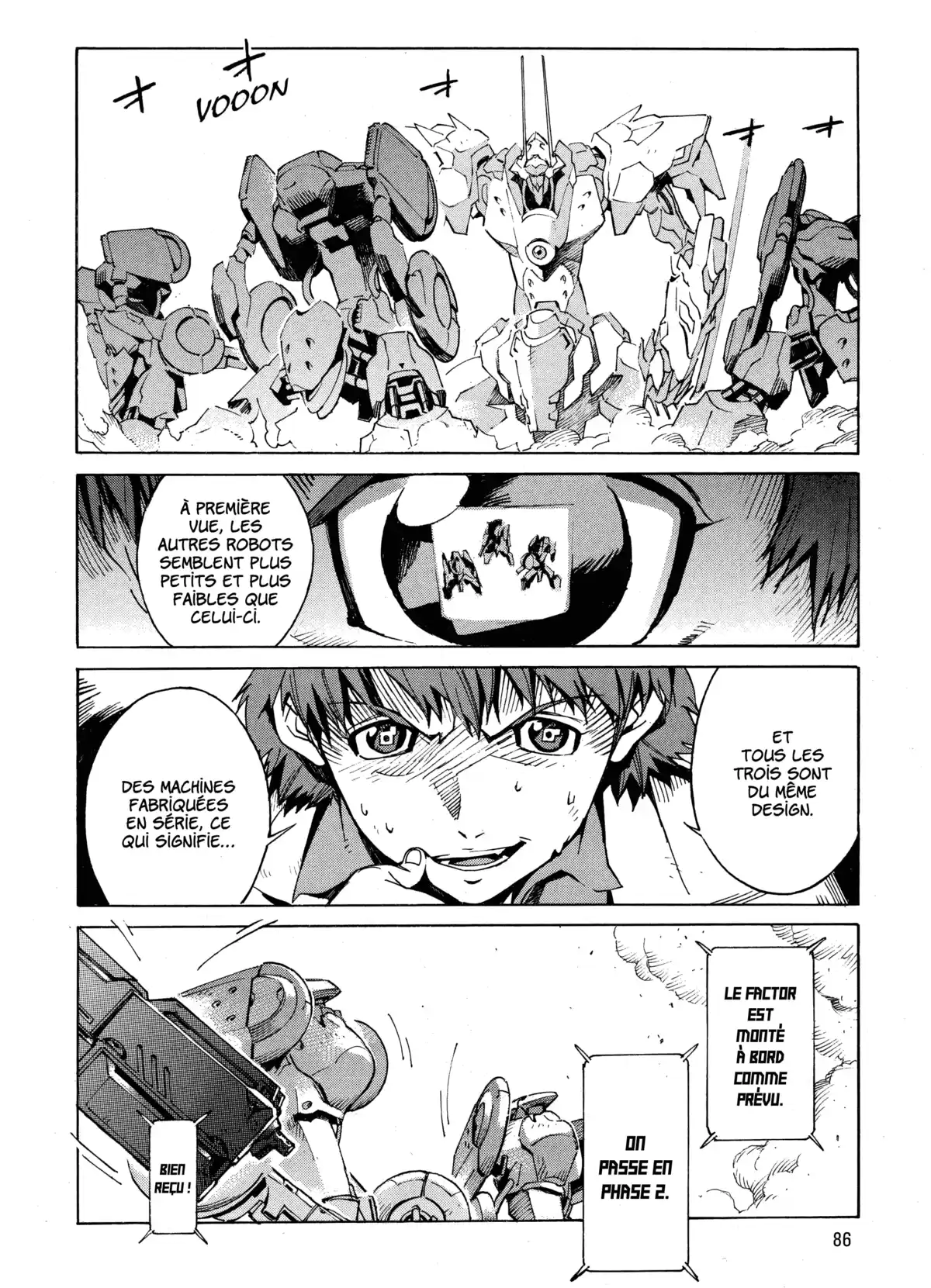 Kurogane no Linebarrels Volume 1 page 85