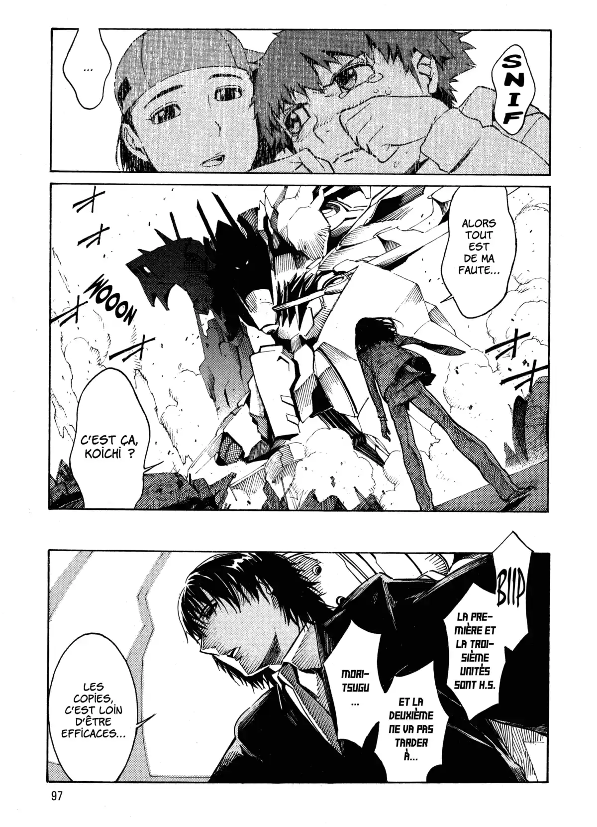 Kurogane no Linebarrels Volume 1 page 96