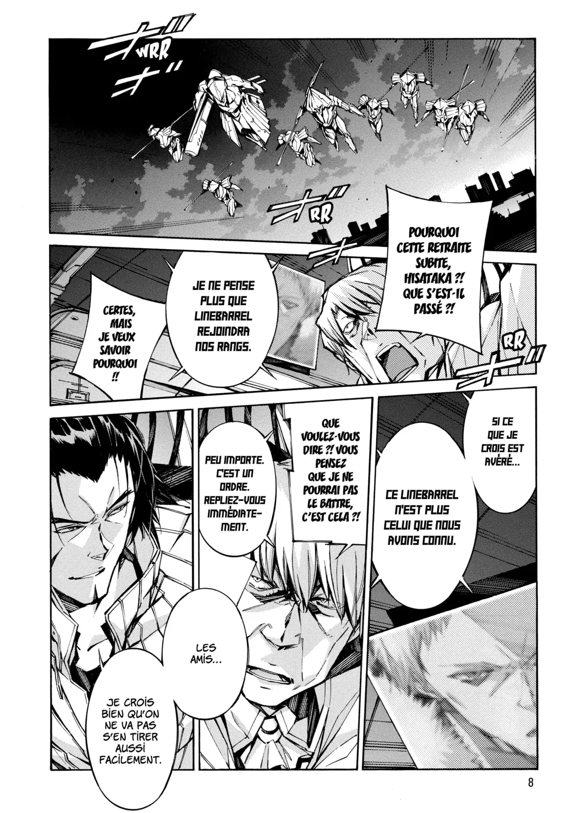 Kurogane no Linebarrels Volume 17-18 page 10