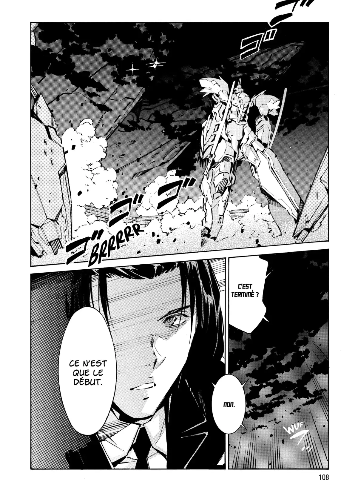 Kurogane no Linebarrels Volume 17-18 page 107