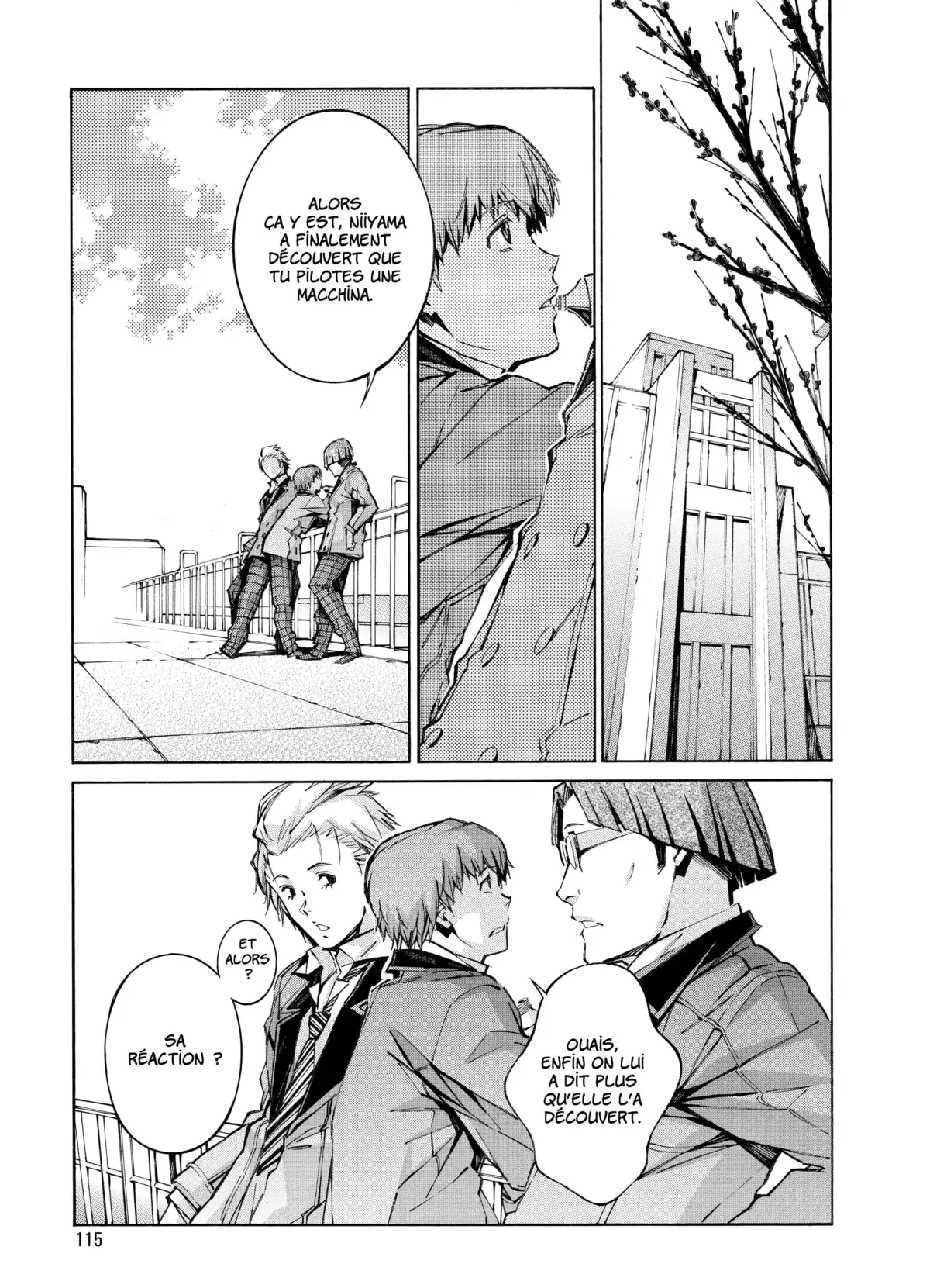 Kurogane no Linebarrels Volume 17-18 page 114