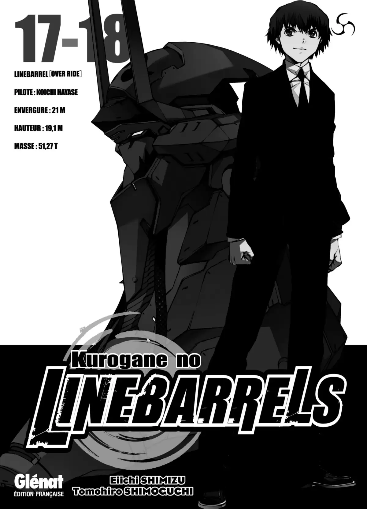 Kurogane no Linebarrels Volume 17-18 page 3