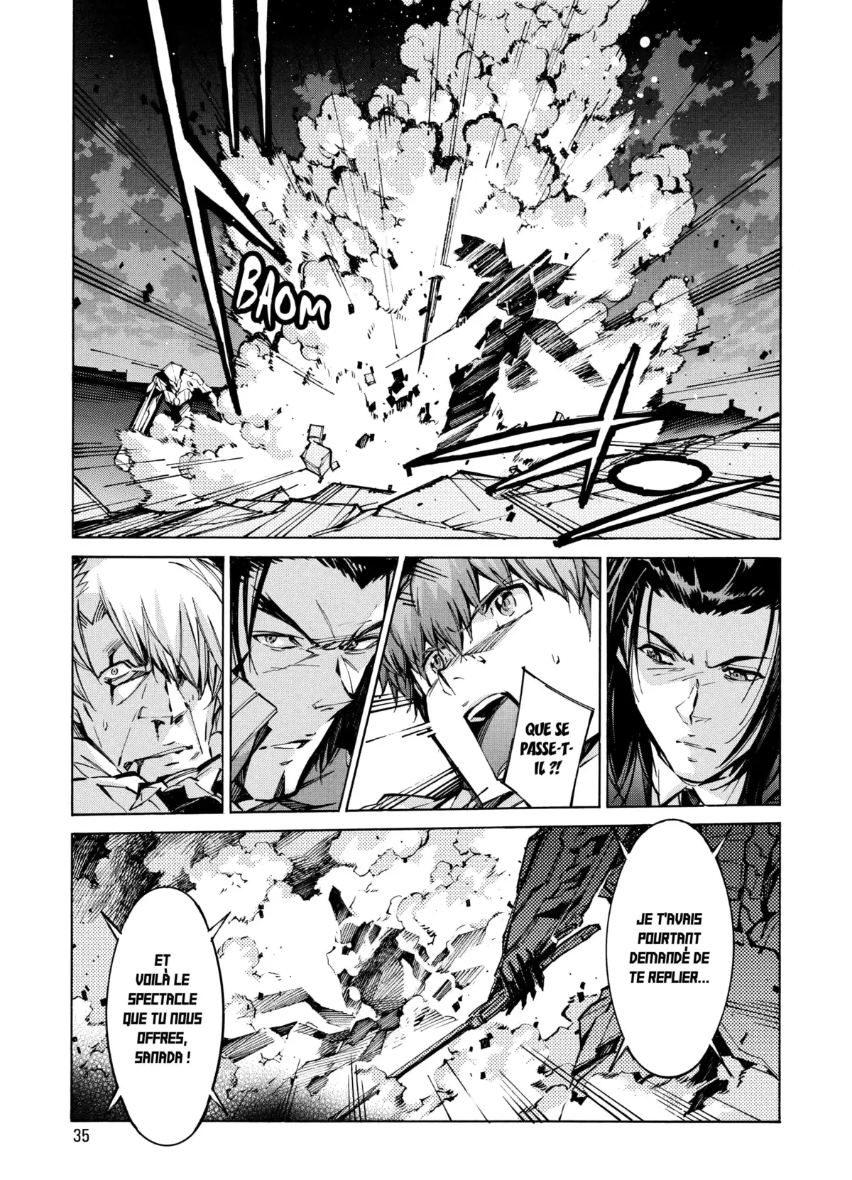 Kurogane no Linebarrels Volume 17-18 page 36