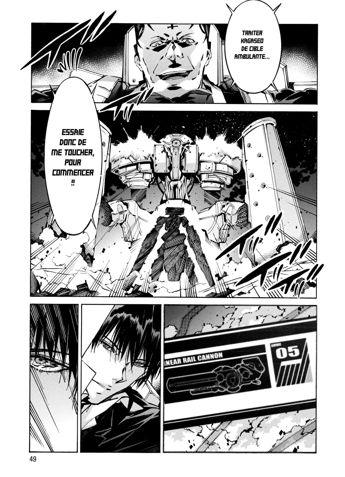 Kurogane no Linebarrels Volume 17-18 page 50