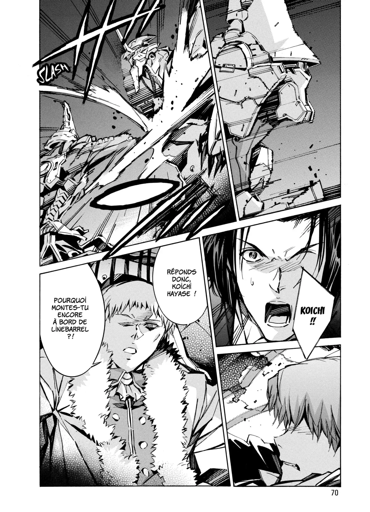 Kurogane no Linebarrels Volume 17-18 page 70