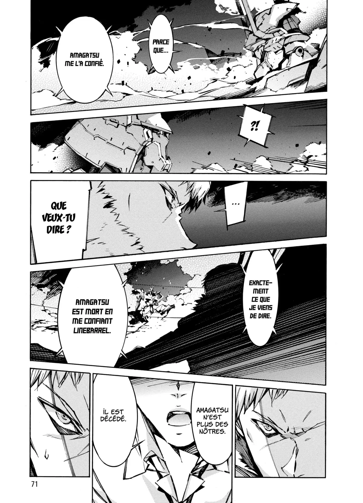 Kurogane no Linebarrels Volume 17-18 page 71