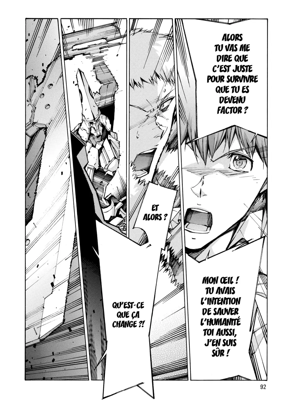 Kurogane no Linebarrels Volume 17-18 page 92
