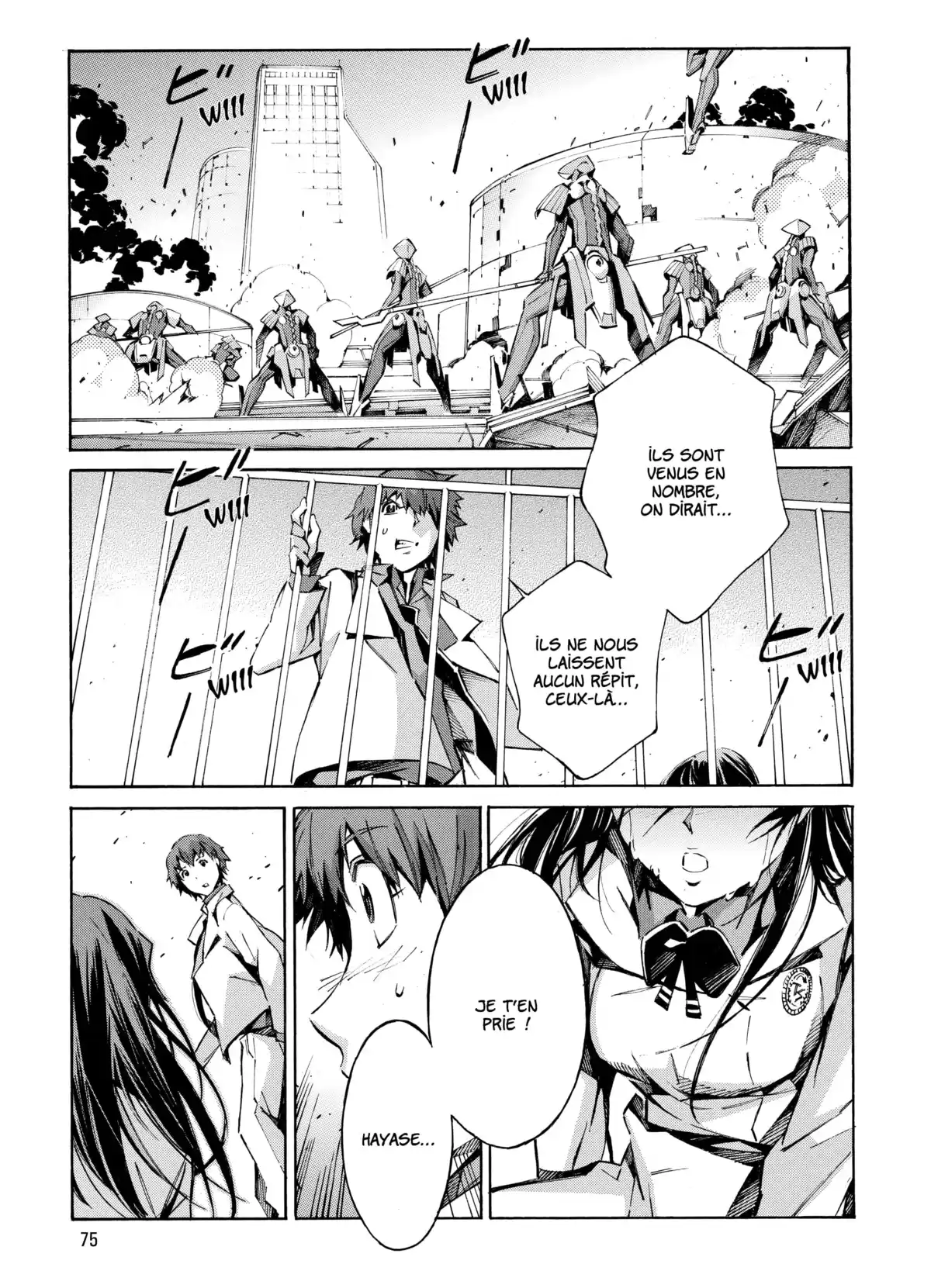 Kurogane no Linebarrels Volume 5 page 75