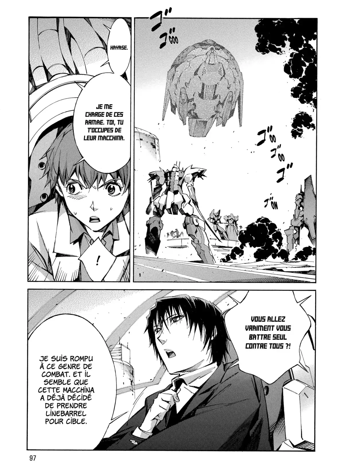 Kurogane no Linebarrels Volume 5 page 95