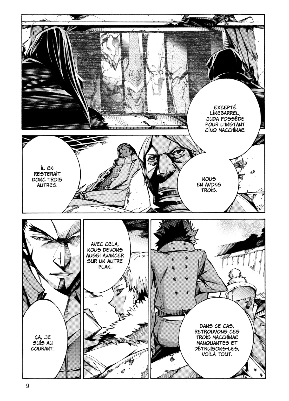 Kurogane no Linebarrels Volume 6 page 10