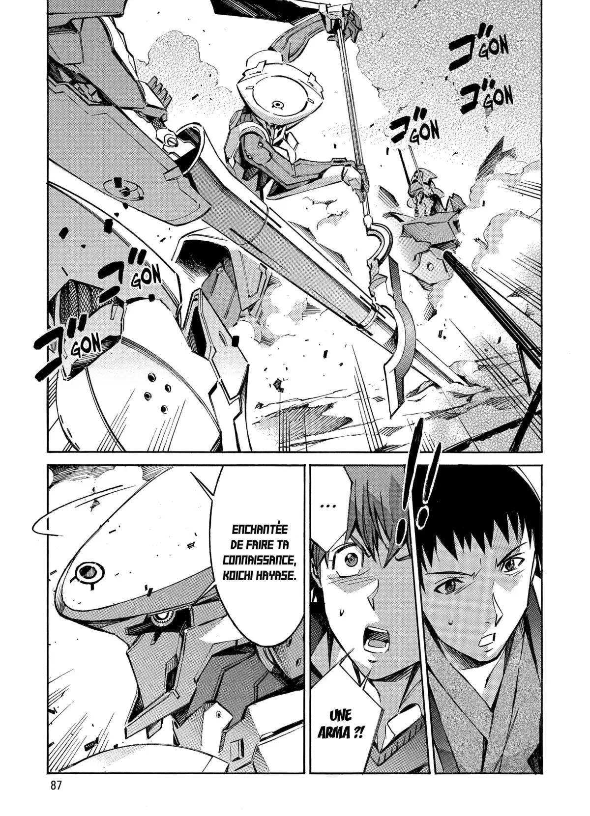 Kurogane no Linebarrels Volume 6 page 86