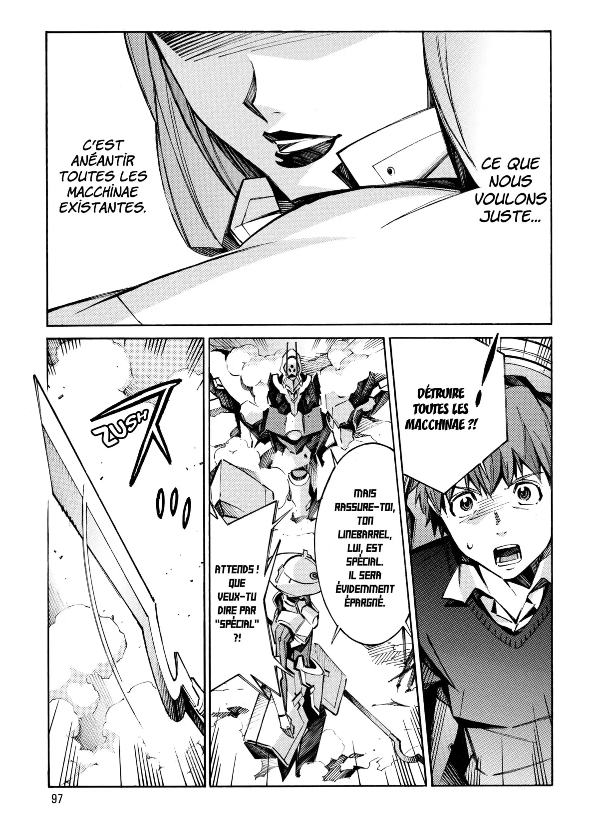 Kurogane no Linebarrels Volume 6 page 95
