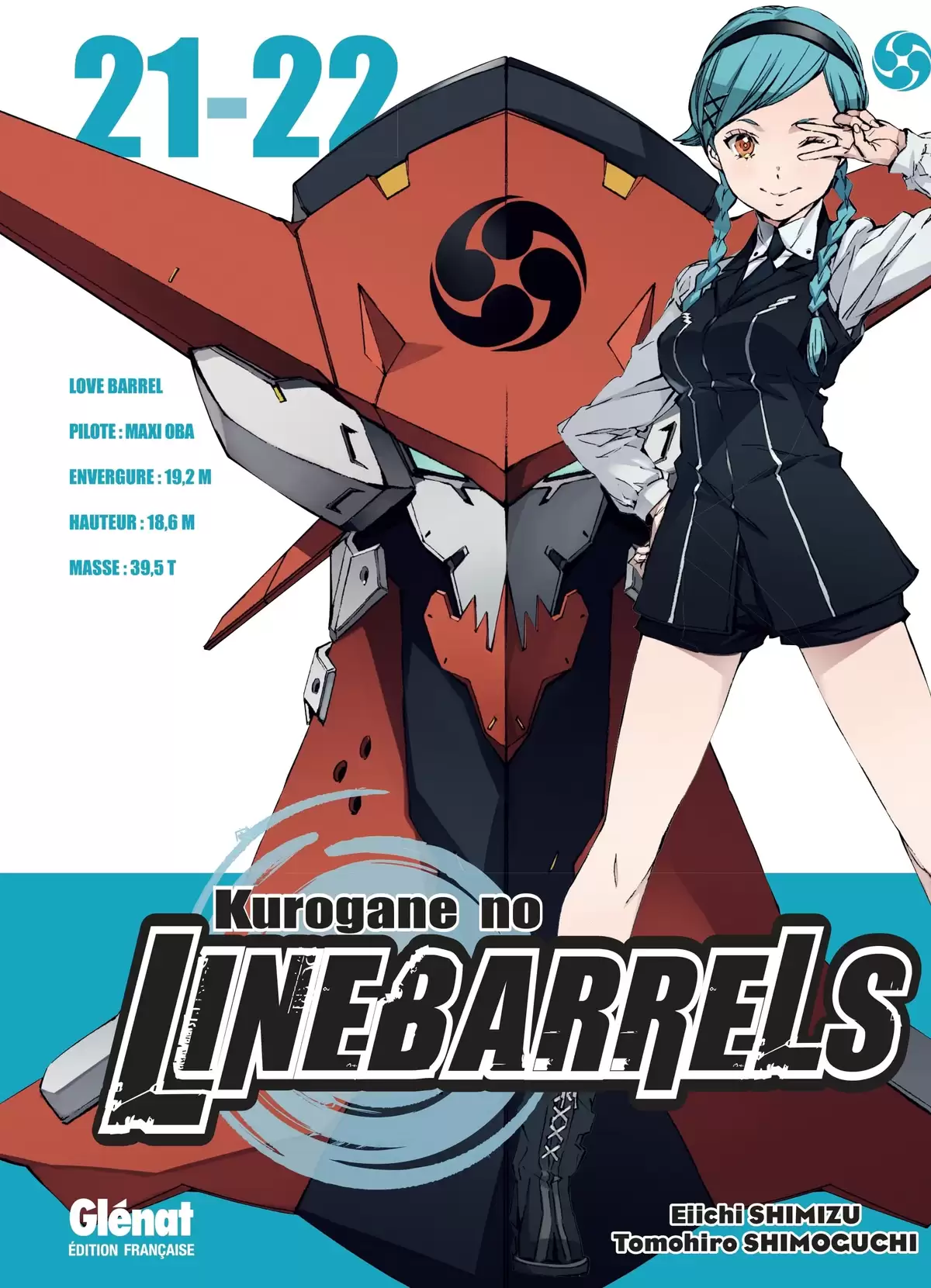 Kurogane no Linebarrels Volume 21-22 page 1