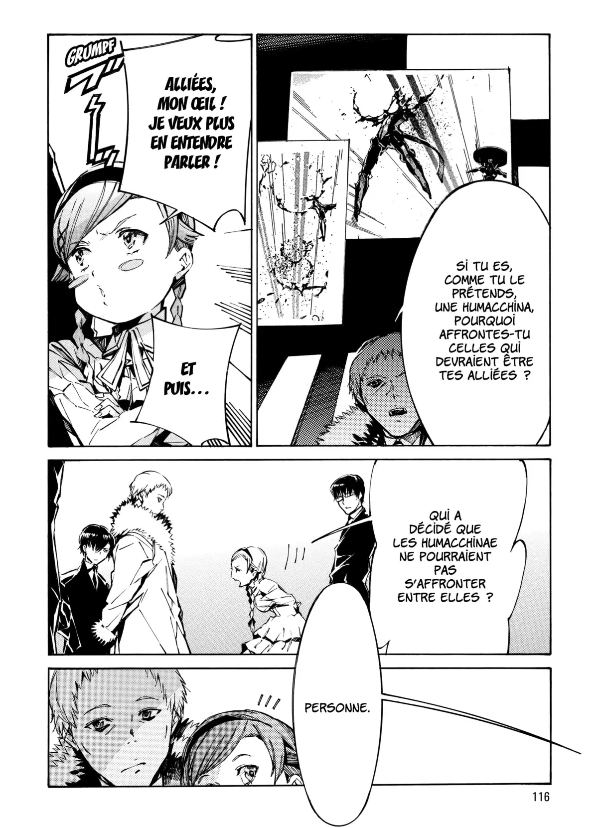 Kurogane no Linebarrels Volume 21-22 page 111