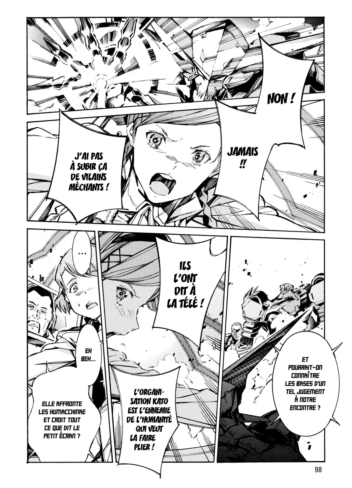 Kurogane no Linebarrels Volume 21-22 page 94