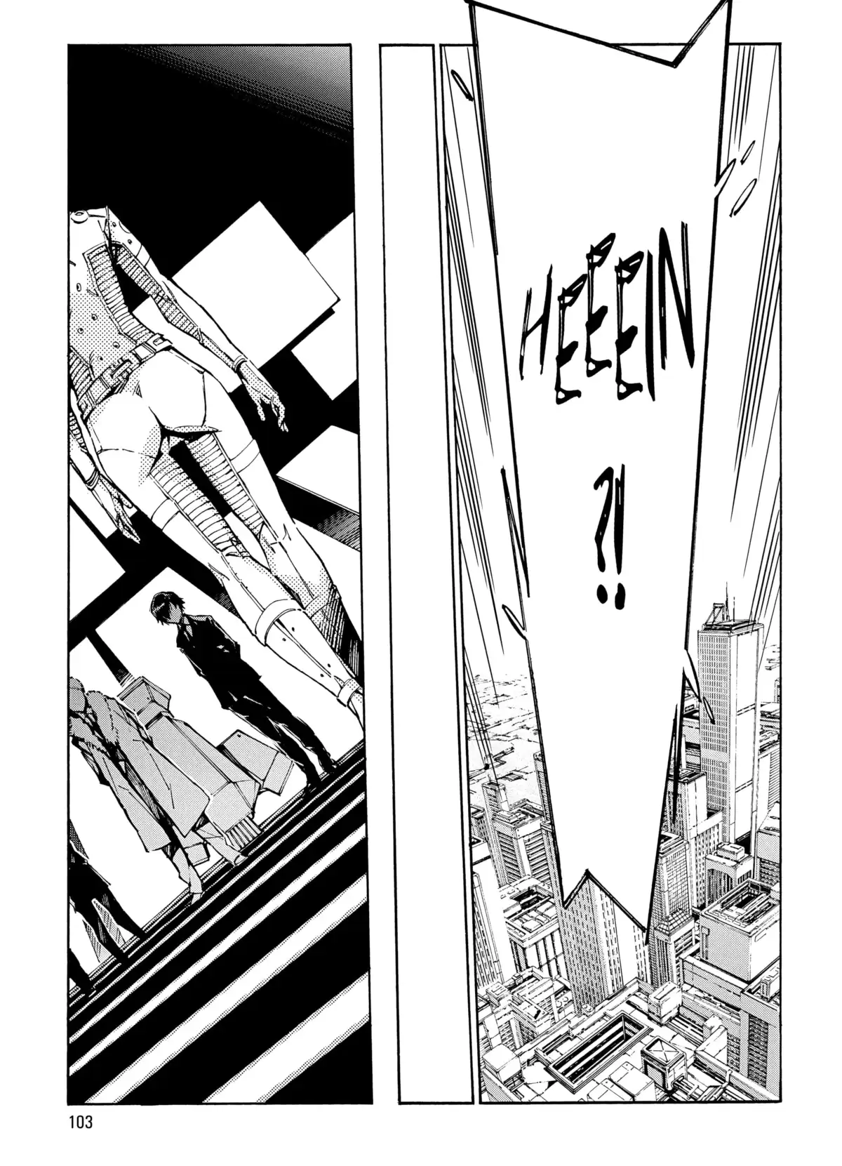 Kurogane no Linebarrels Volume 21-22 page 99