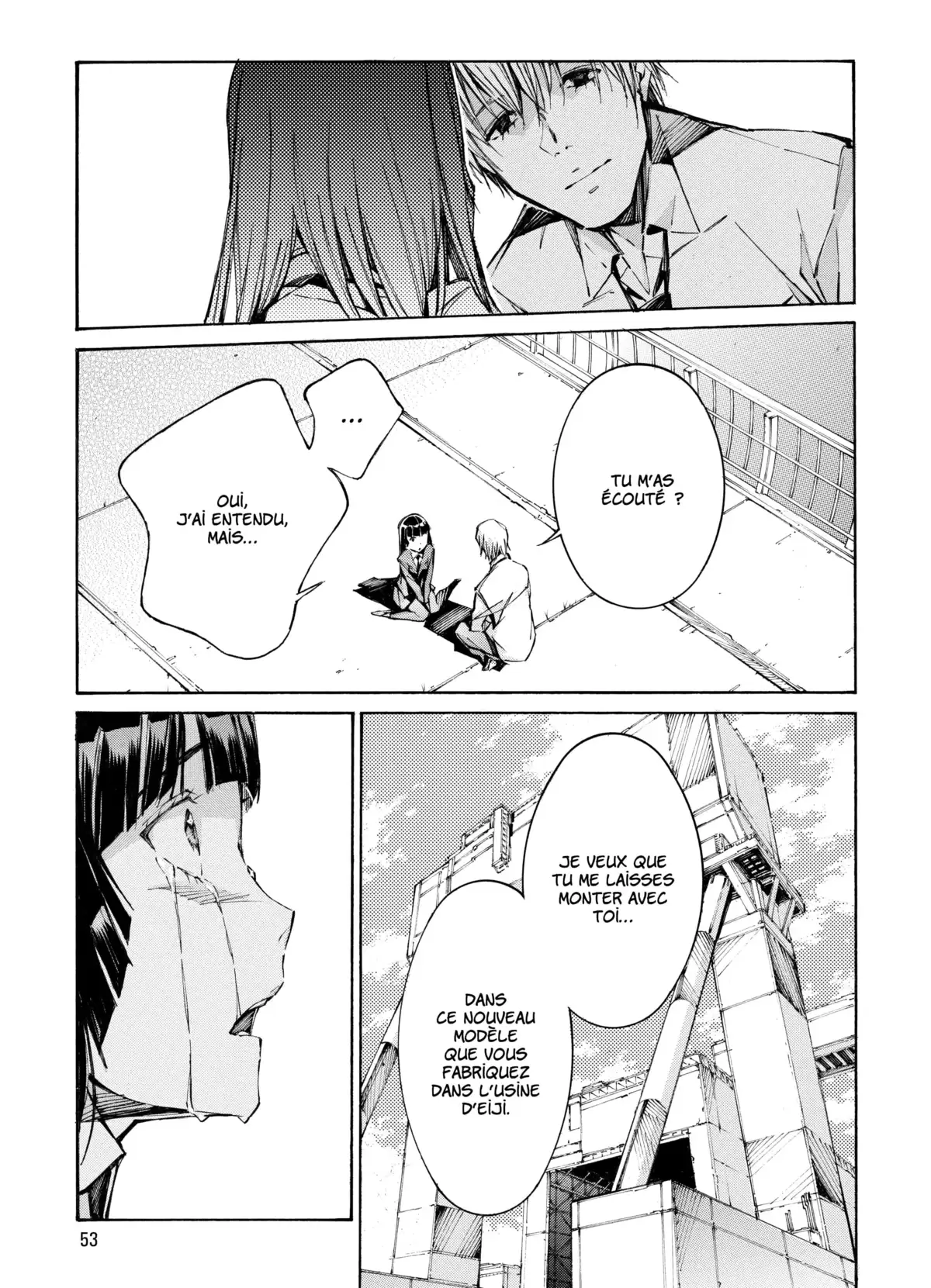Kurogane no Linebarrels Volume 23-24 page 54