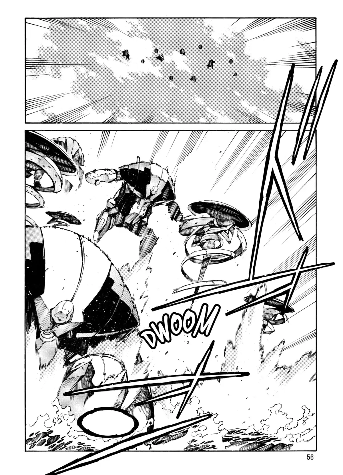 Kurogane no Linebarrels Volume 23-24 page 57