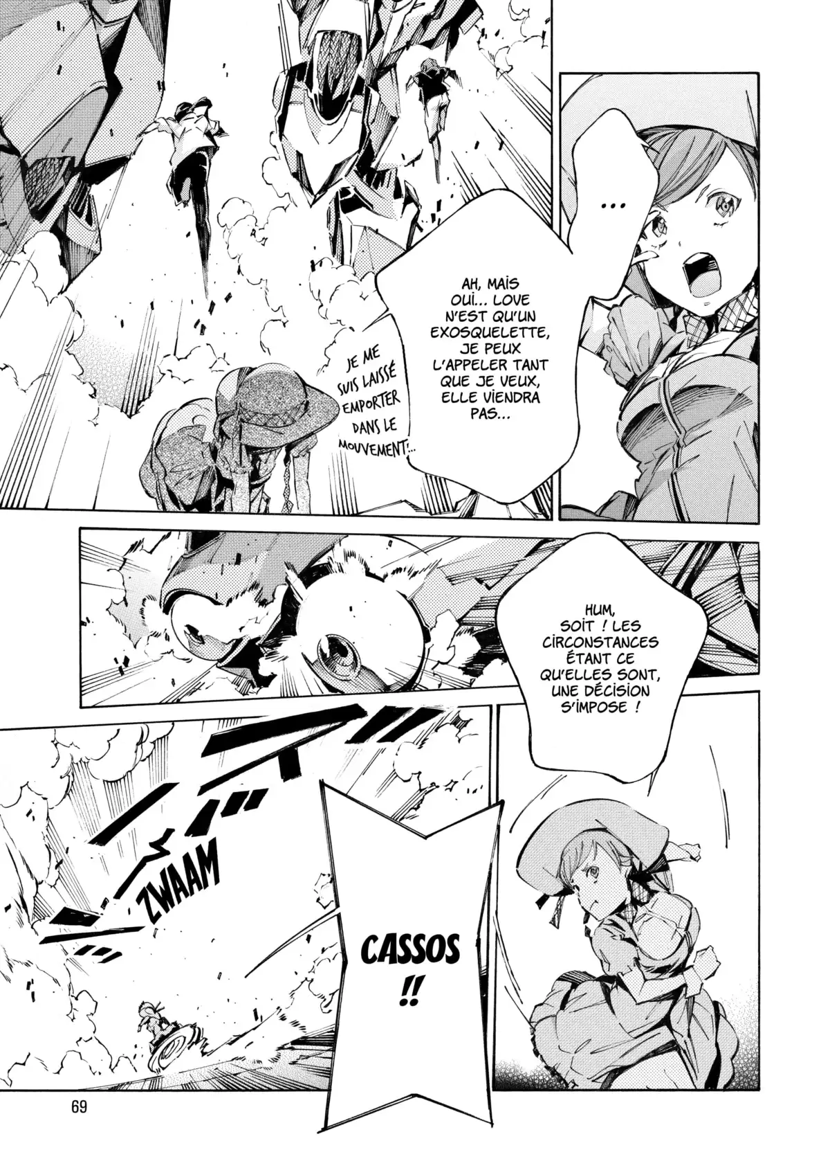 Kurogane no Linebarrels Volume 23-24 page 69