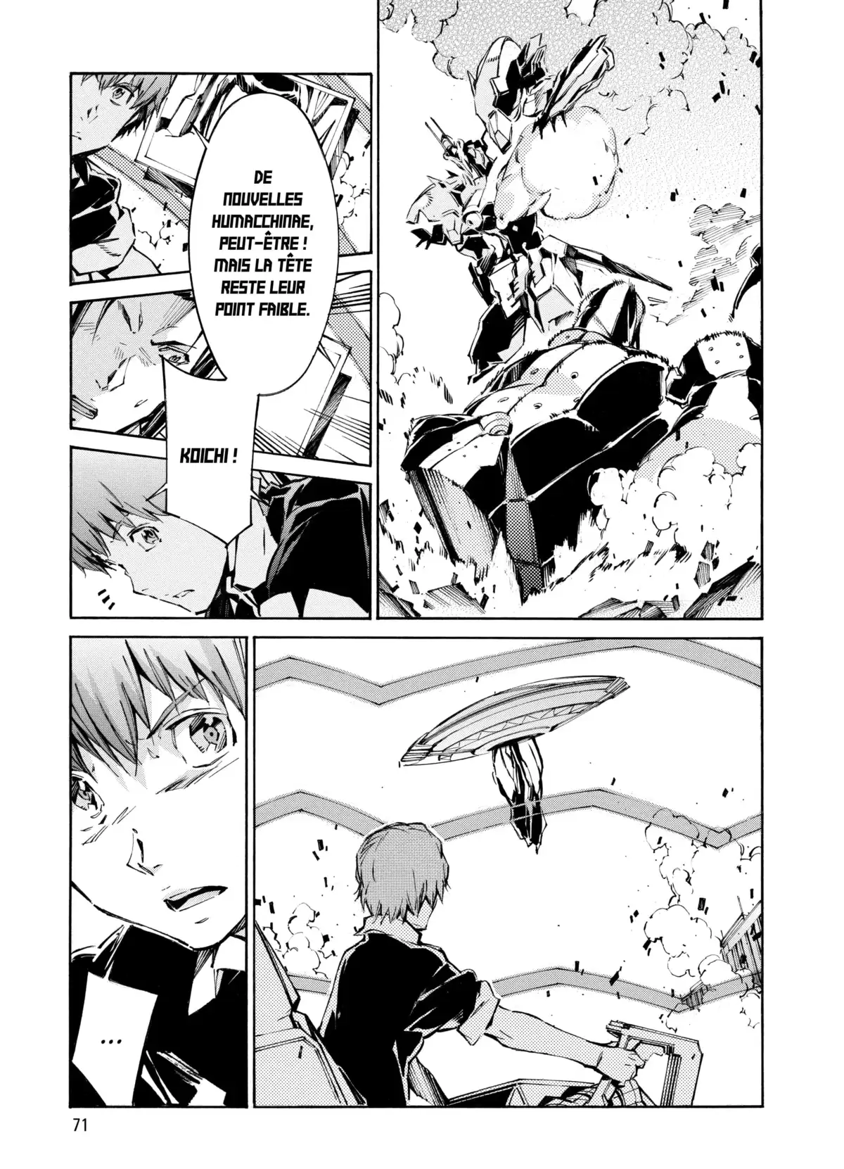 Kurogane no Linebarrels Volume 23-24 page 71