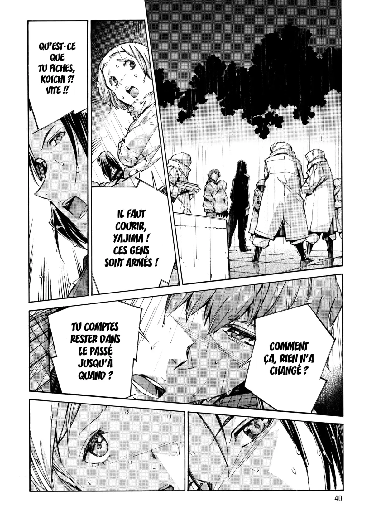 Kurogane no Linebarrels Volume 15-16 page 40