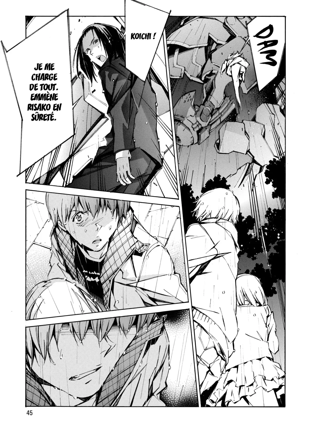 Kurogane no Linebarrels Volume 15-16 page 44