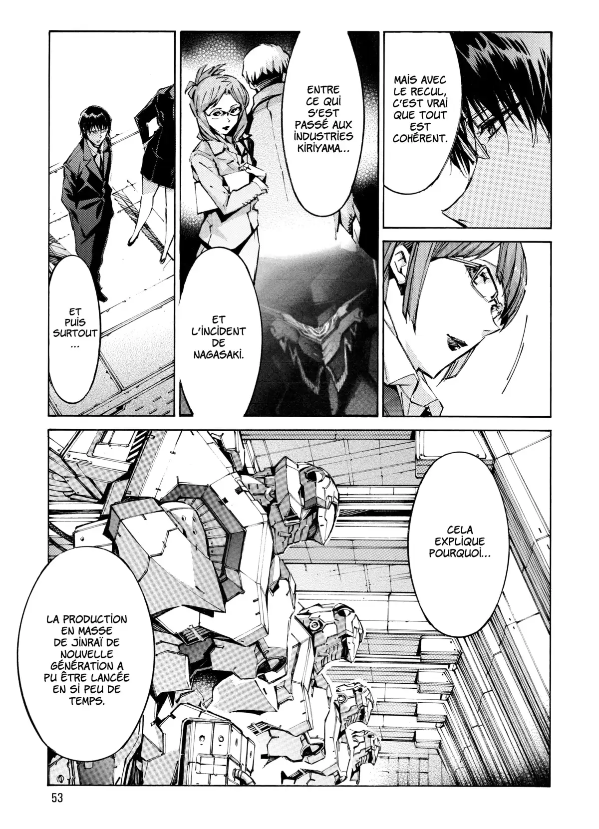 Kurogane no Linebarrels Volume 15-16 page 52