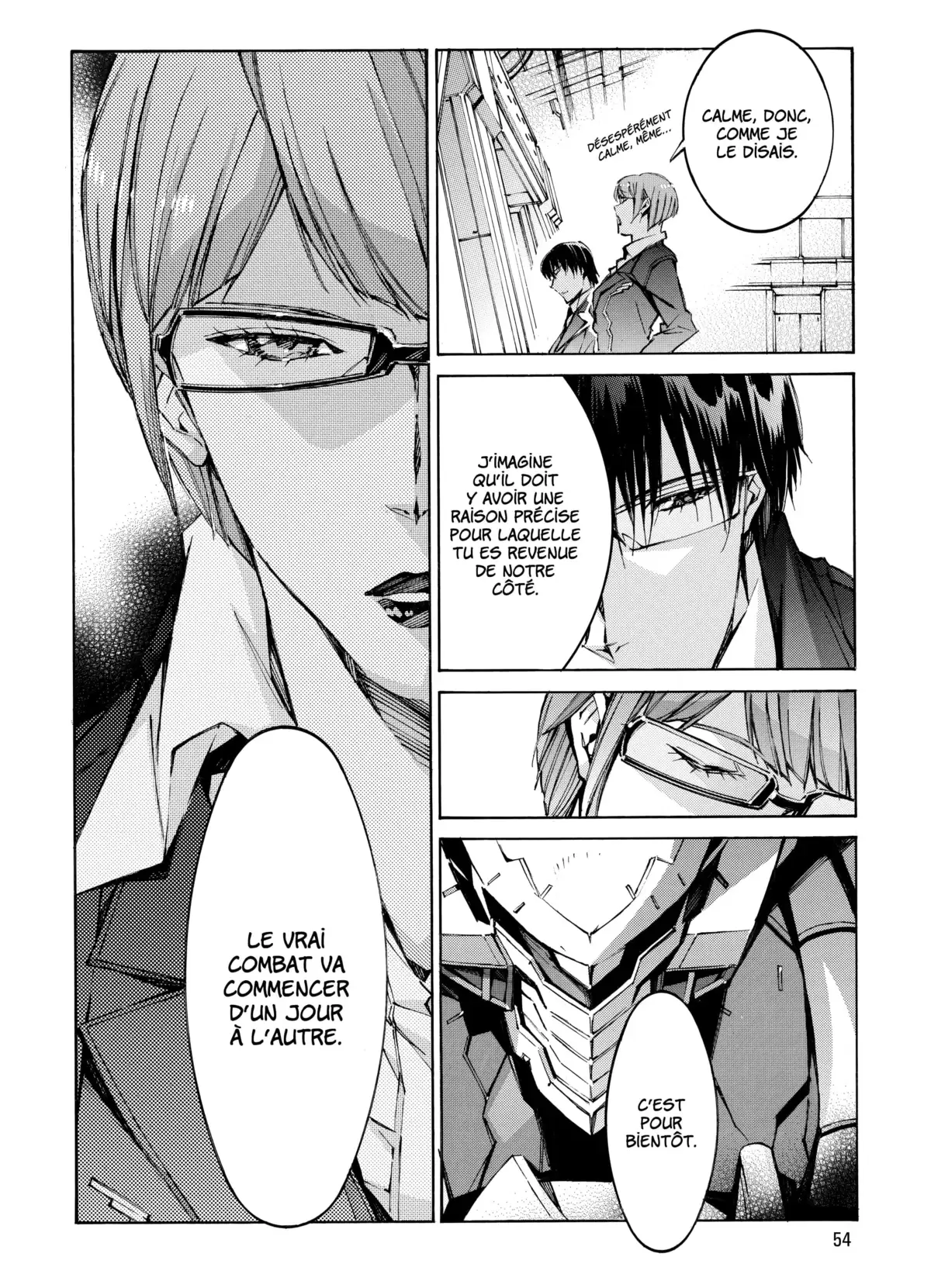 Kurogane no Linebarrels Volume 15-16 page 53