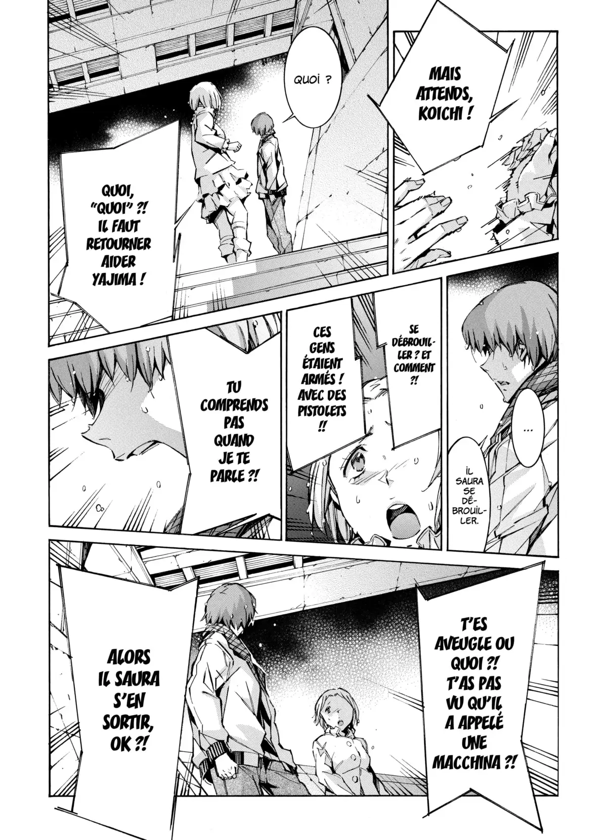 Kurogane no Linebarrels Volume 15-16 page 55