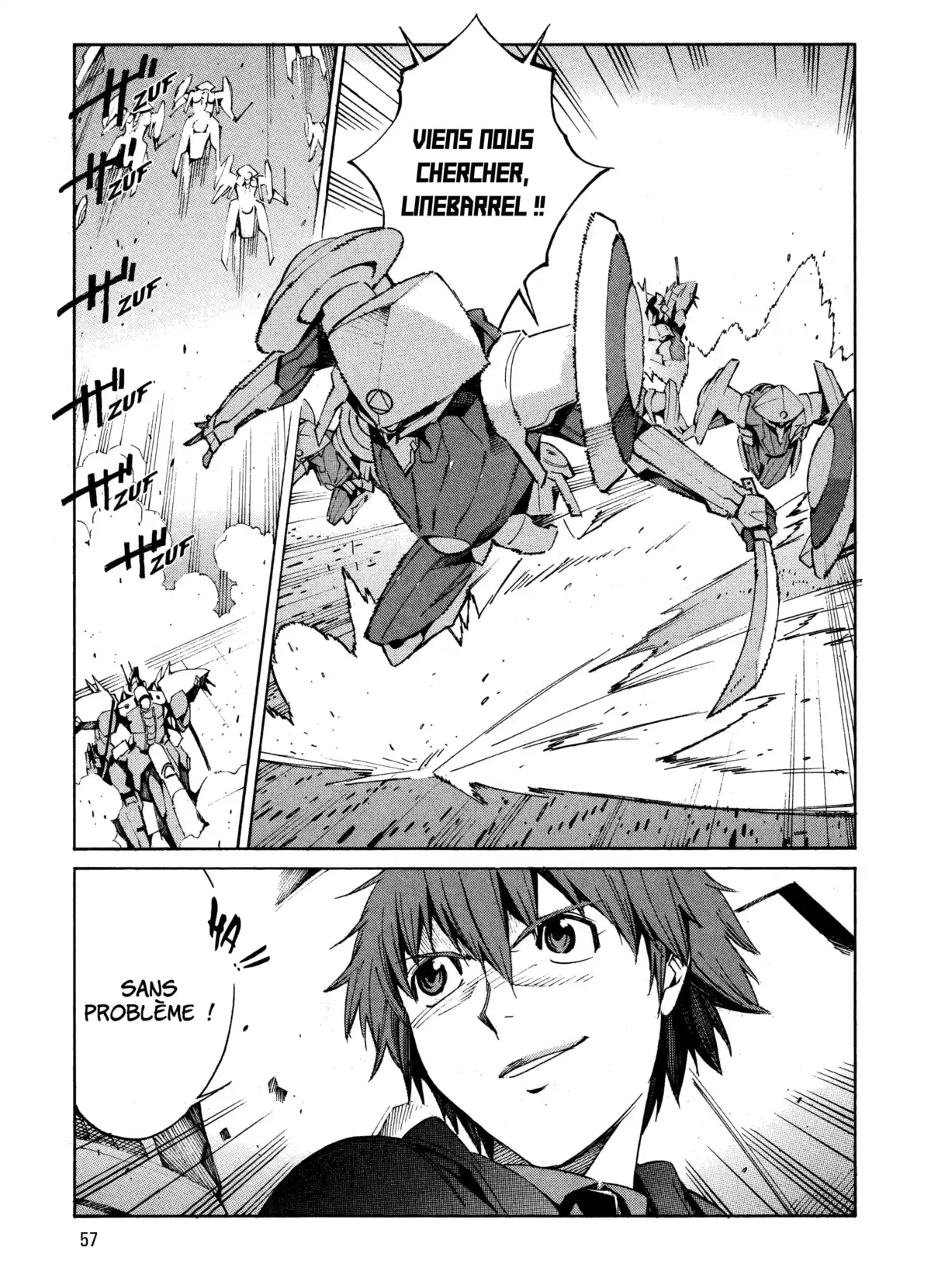 Kurogane no Linebarrels Volume 3 page 57