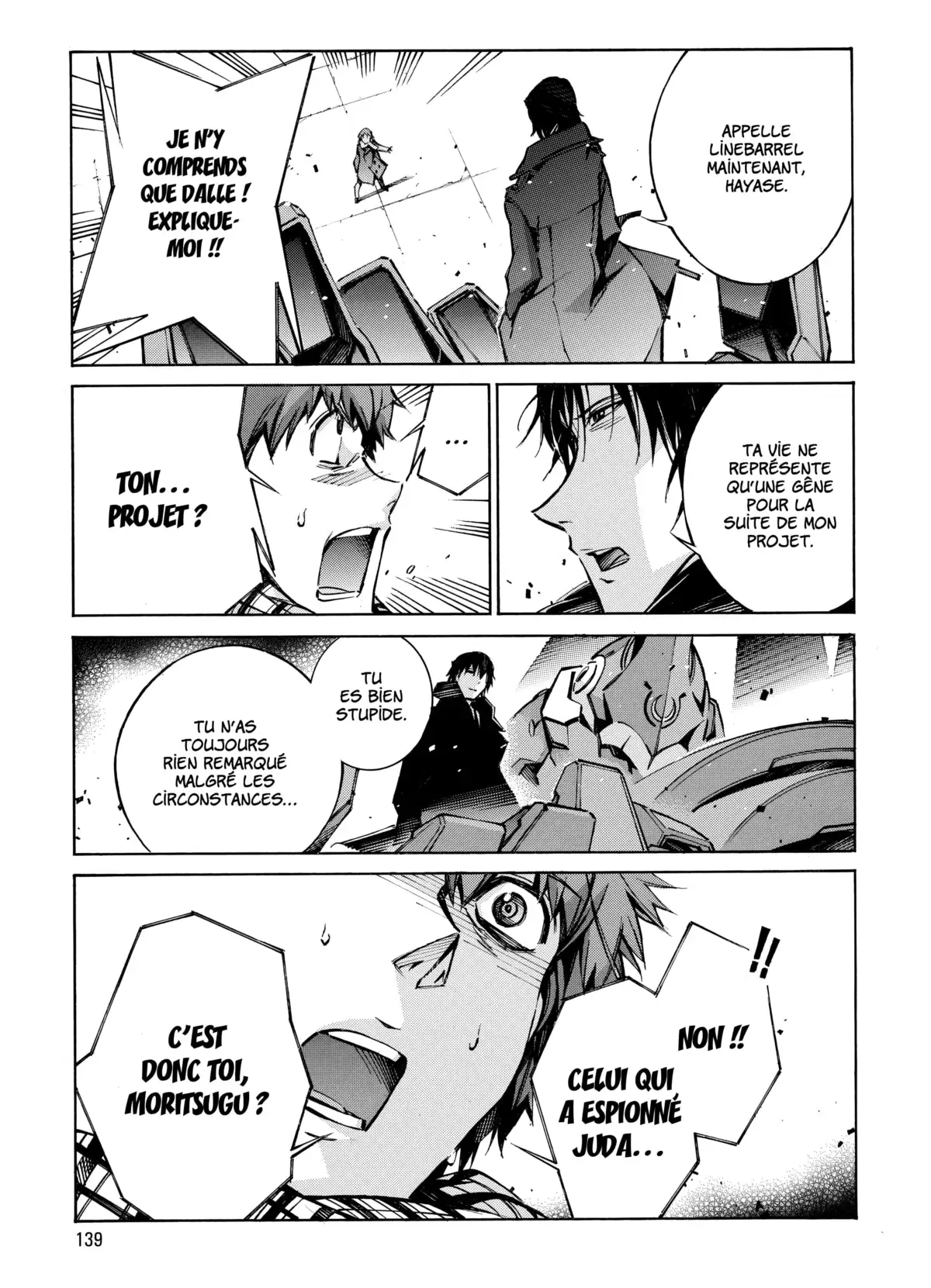 Kurogane no Linebarrels Volume 7 page 134