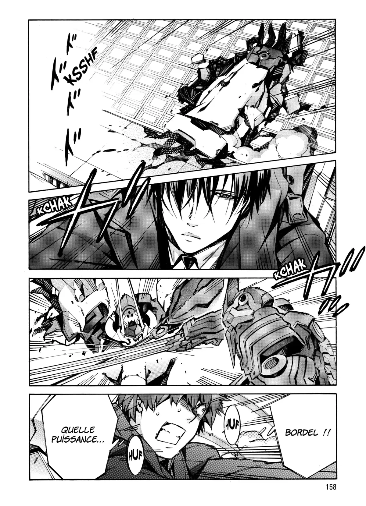 Kurogane no Linebarrels Volume 7 page 153