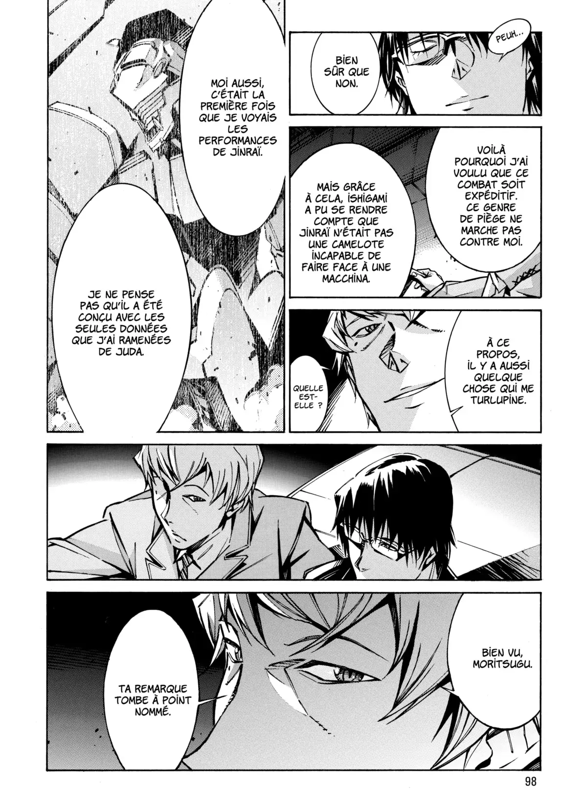 Kurogane no Linebarrels Volume 7 page 95