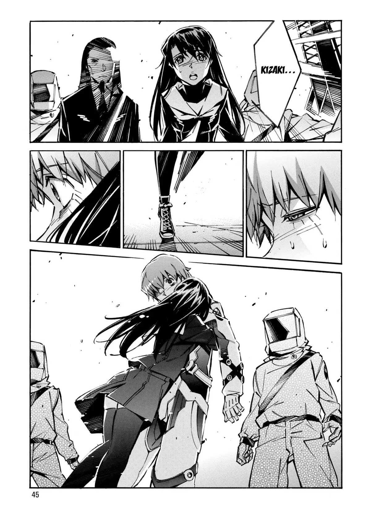 Kurogane no Linebarrels Volume 11-12 page 45