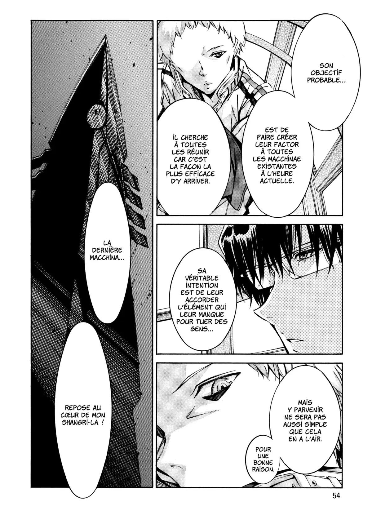 Kurogane no Linebarrels Volume 13-14 page 54