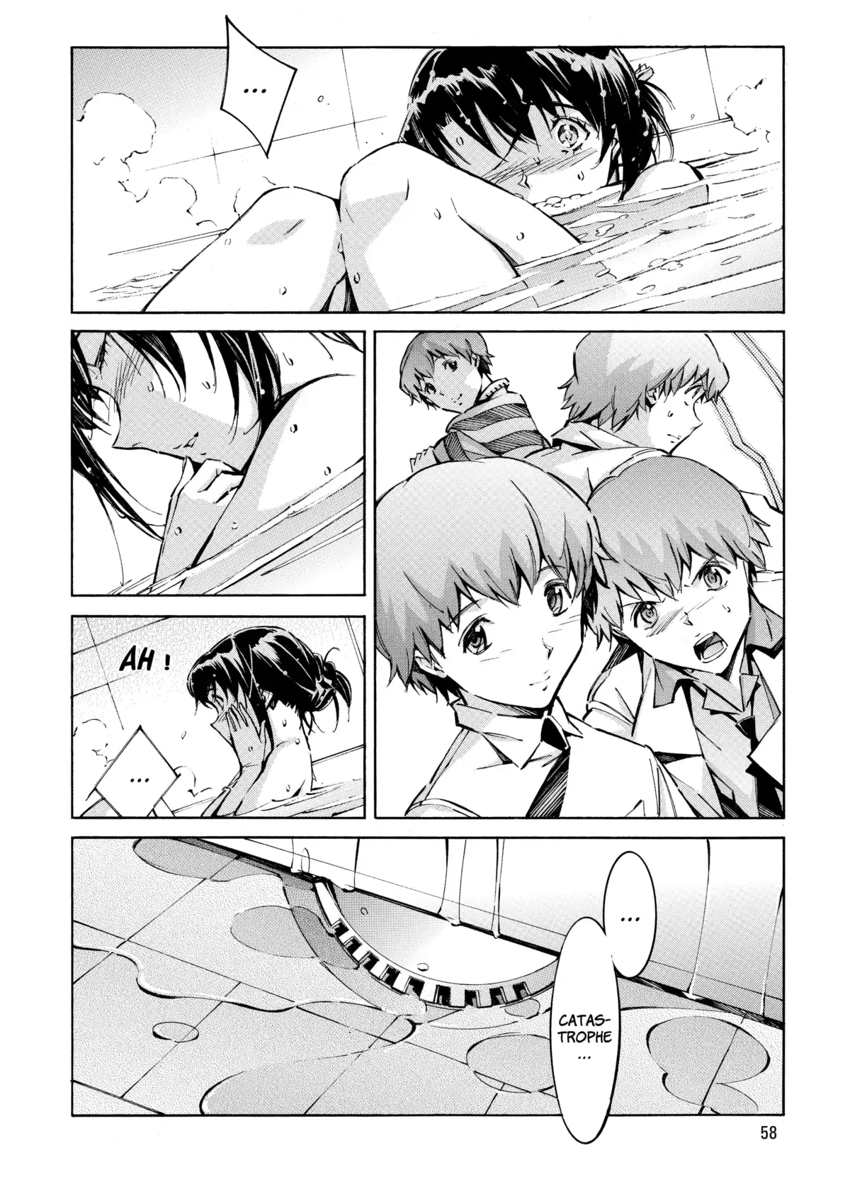 Kurogane no Linebarrels Volume 13-14 page 58