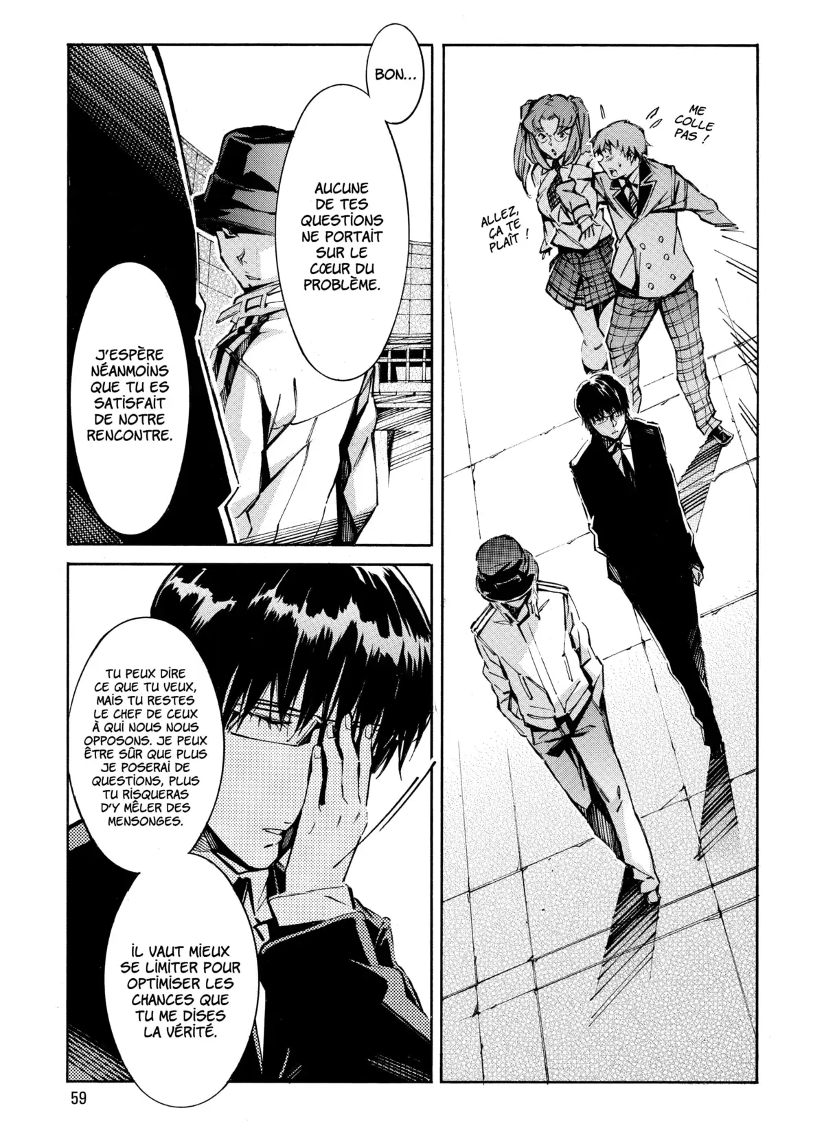 Kurogane no Linebarrels Volume 13-14 page 59