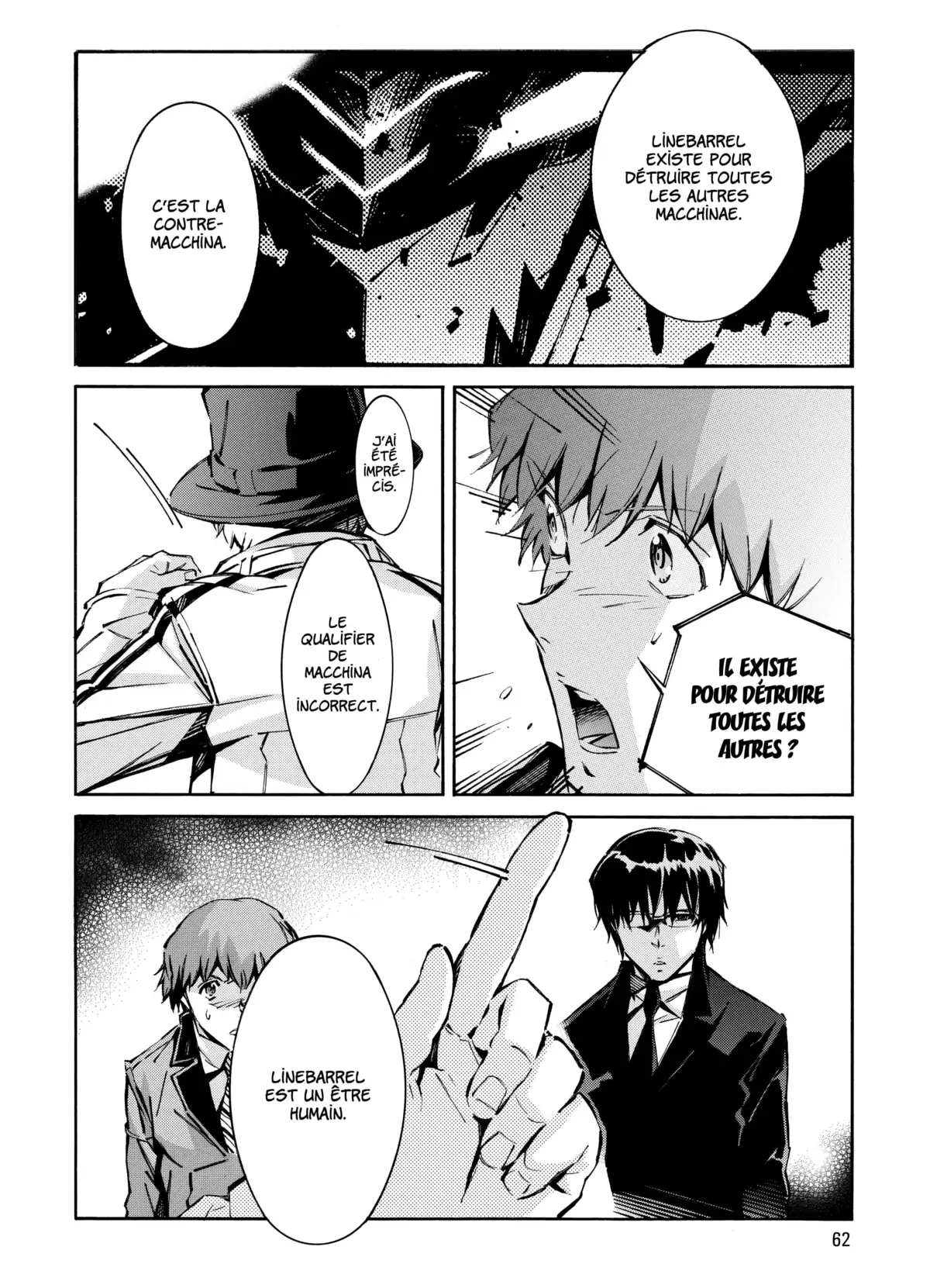 Kurogane no Linebarrels Volume 13-14 page 62