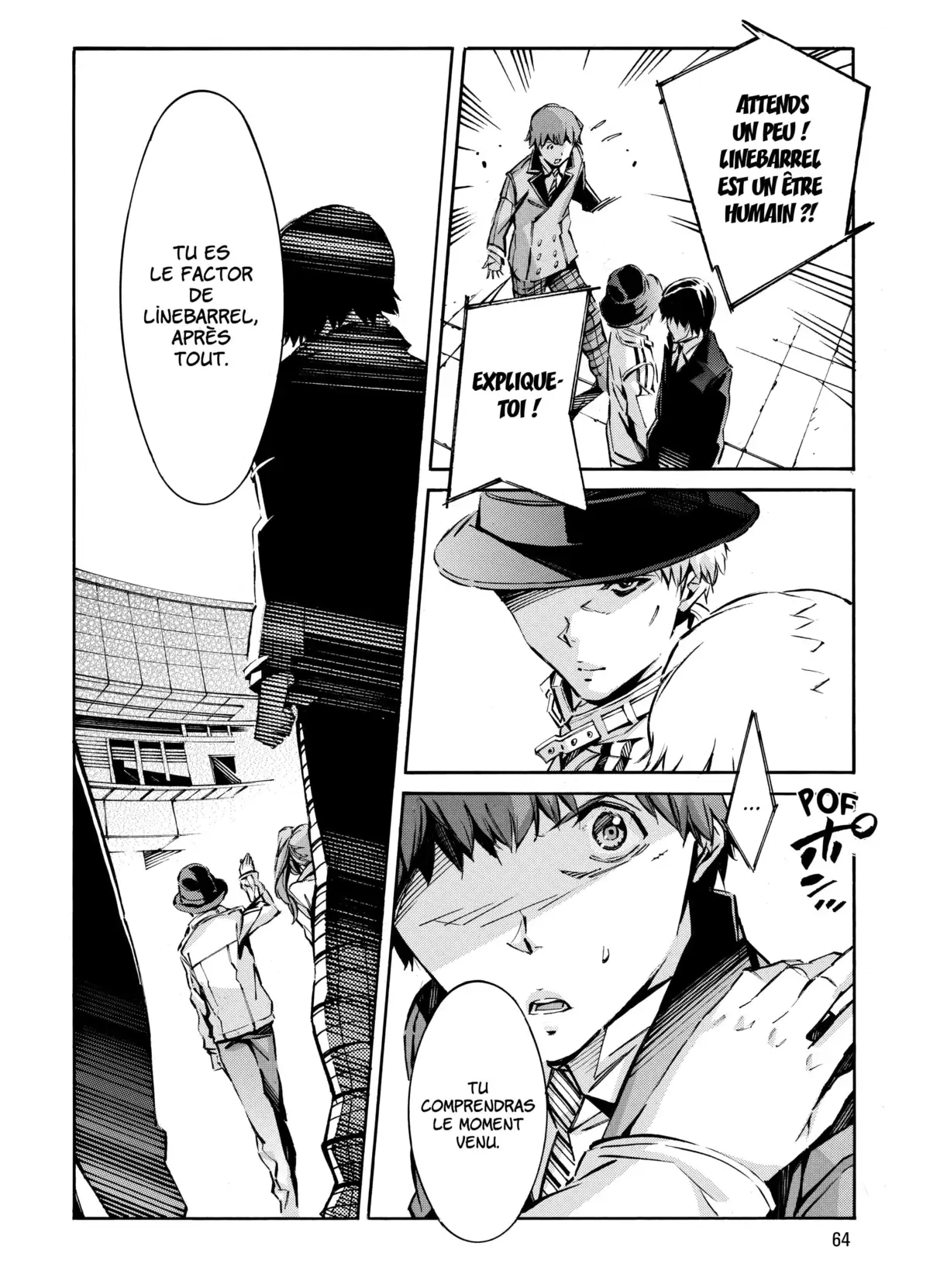Kurogane no Linebarrels Volume 13-14 page 64