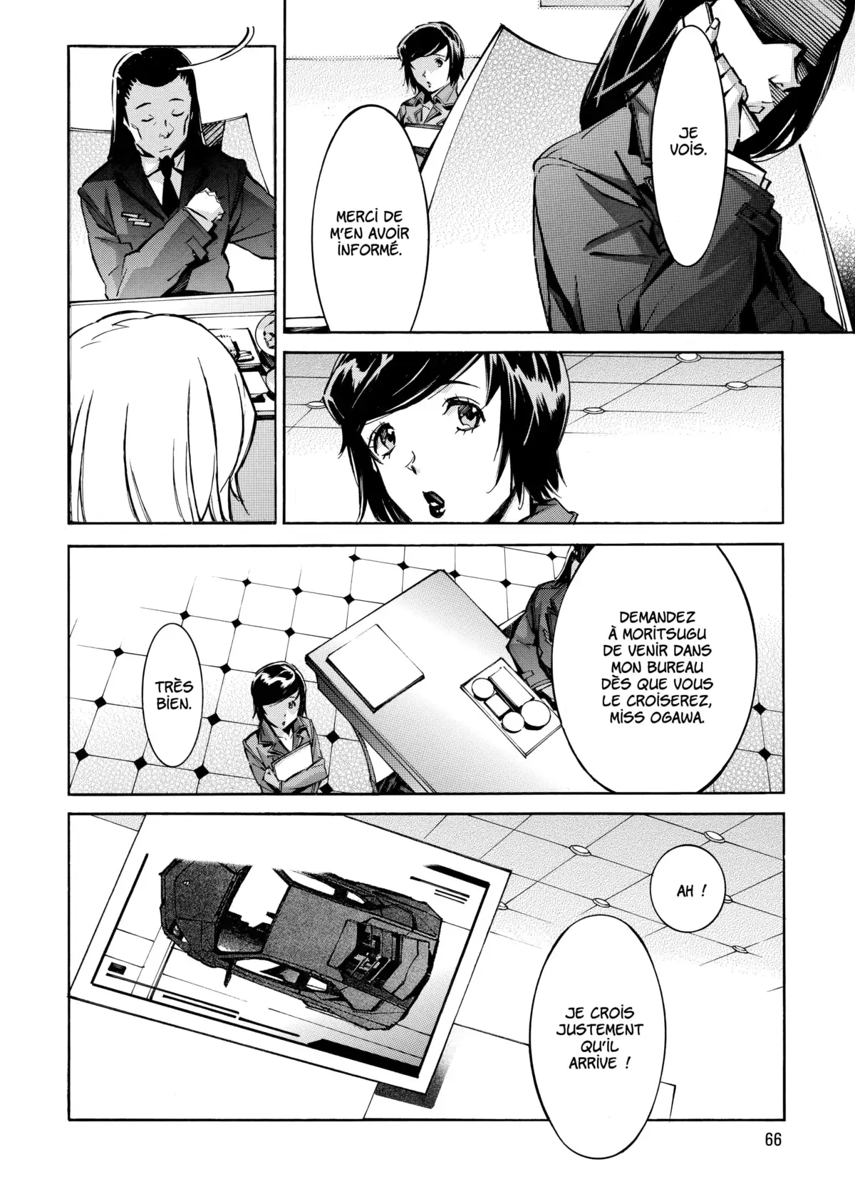 Kurogane no Linebarrels Volume 13-14 page 66