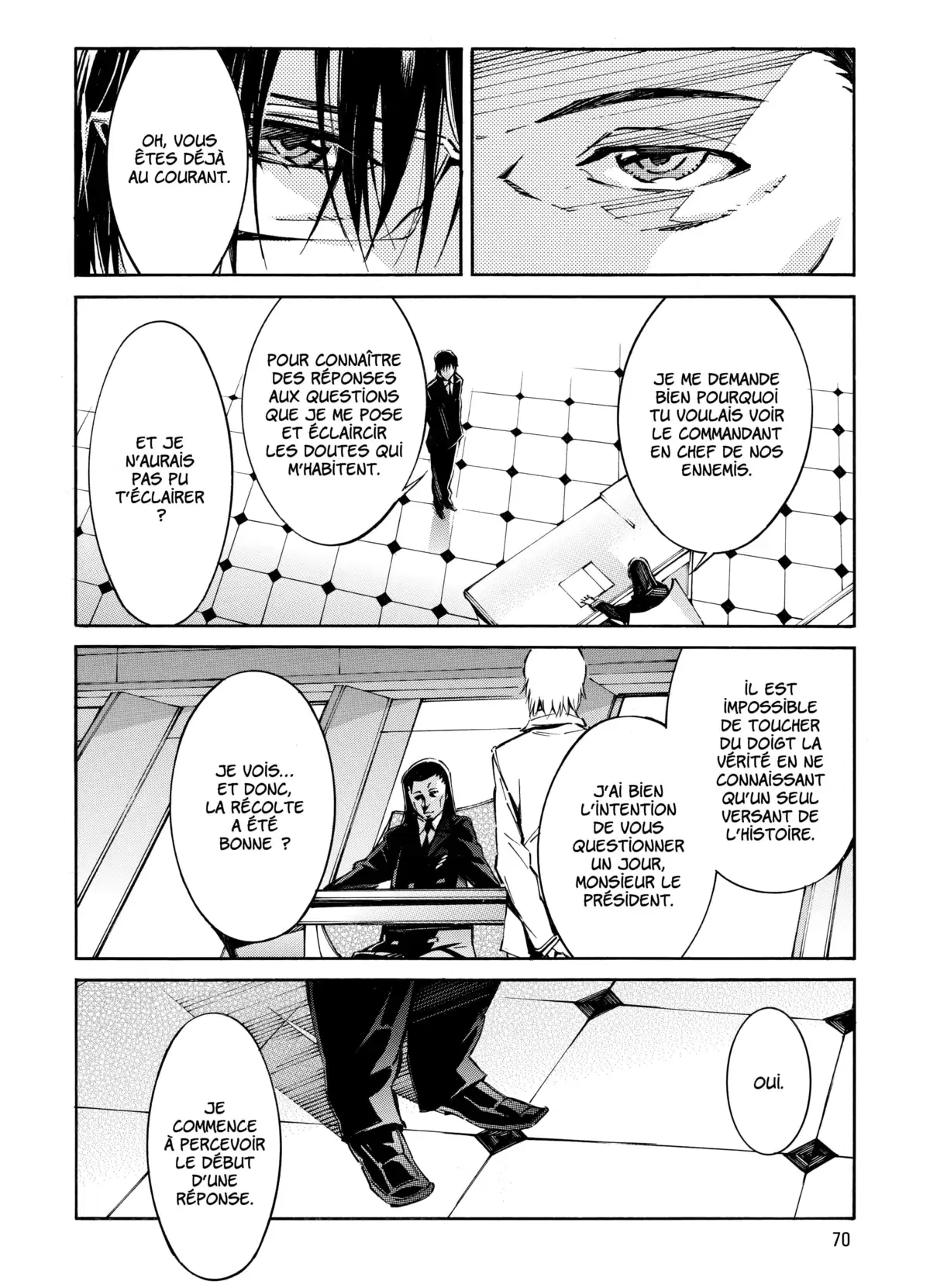 Kurogane no Linebarrels Volume 13-14 page 70
