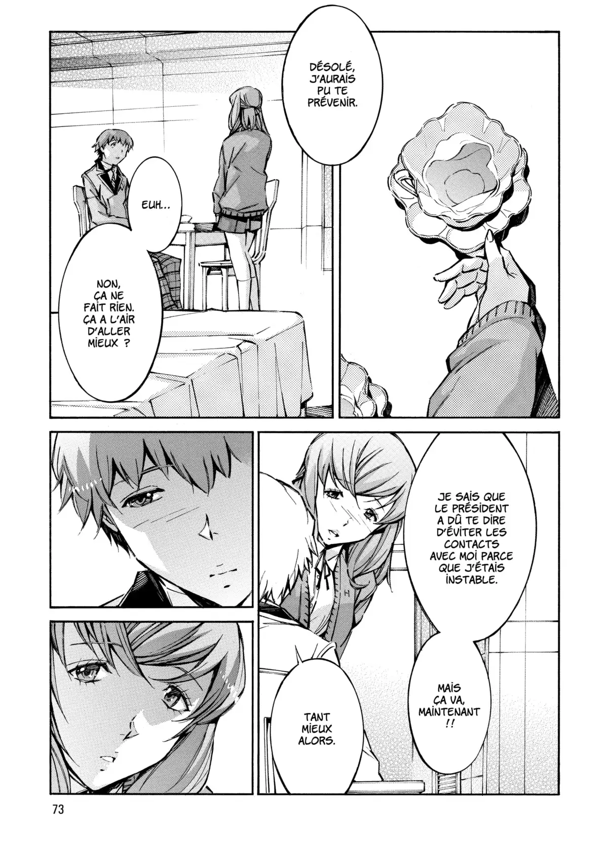 Kurogane no Linebarrels Volume 13-14 page 73